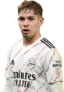 Emile Smith Rowe football render