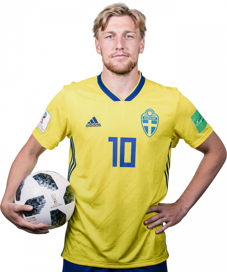 Emil Forsberg football render - 47646 - FootyRenders