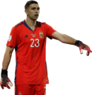 Emiliano Martinez football render