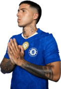 Enzo Fernández football render