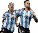 Enzo Fernández & Nicolas Otamendi football render