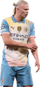 Erling Braut Håland football render