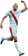 Erling Braut Håland football render