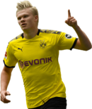 Erling Braut Håland football render