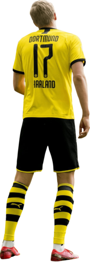 Erling Braut Håland football render - 67629 - FootyRenders