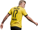 Erling Braut Håland football render