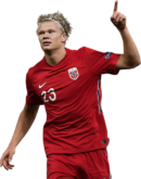 Erling Braut Håland football render