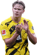 Erling Braut Håland football render