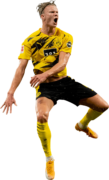 Erling Braut Håland football render