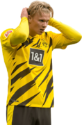 Erling Braut Håland football render