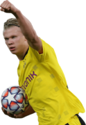 Erling Braut Håland football render