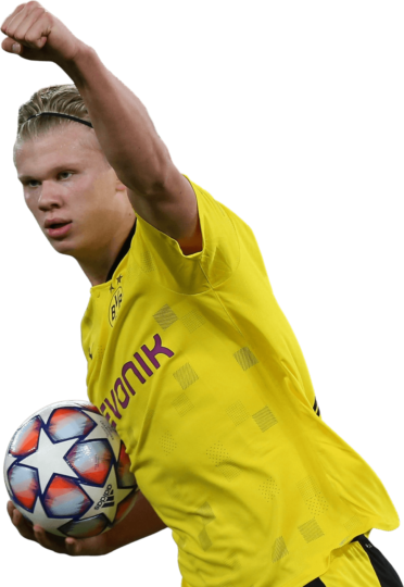 Erling Braut Håland football render - 73487 - FootyRenders