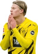 Erling Braut Håland football render