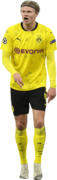 Erling Braut Håland football render