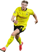 Erling Braut Håland football render