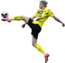 Erling Braut Håland football render