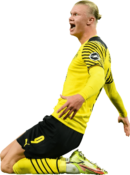 Erling Braut Håland football render