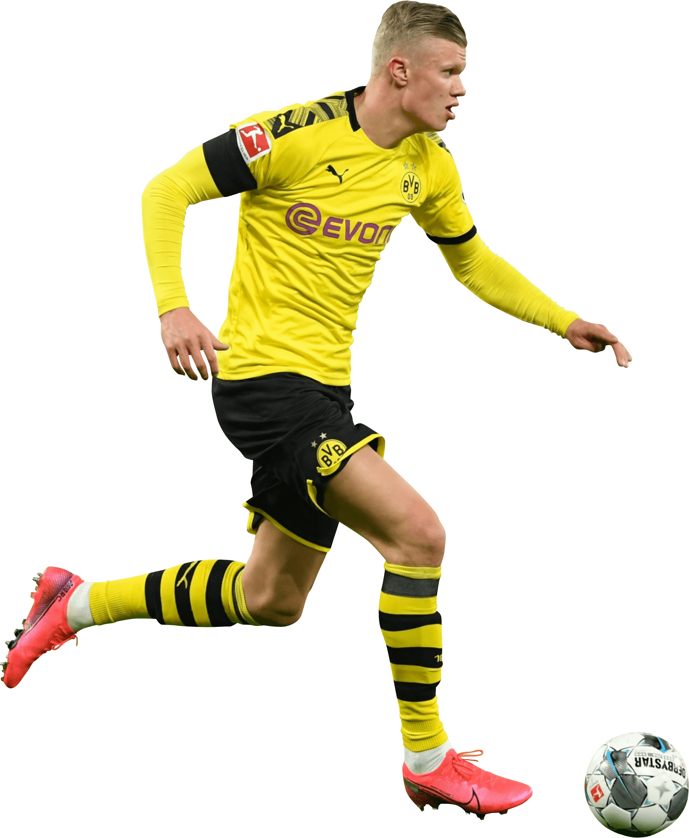 Erling Haaland Render - Hd Football