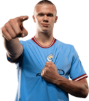 Erling Braut Håland football render