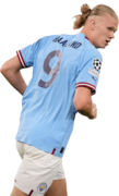 Erling Braut Håland football render