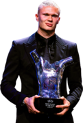 Erling Braut Håland UEFA Men’s Best Player Of The Year 2022/23 football render