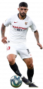 Ever Banega football render