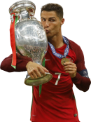 Cristiano Ronaldo football render