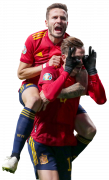 Fabián Ruiz & Saul Niguez football render