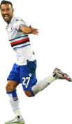 Fabio Quagliarella football render