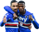 Fabio Quagliarella & Keita Balde football render