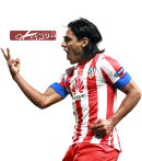 Radamel Falcao football render