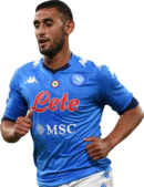 Faouzi Ghoulam football render