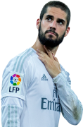 Isco football render