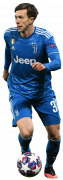 Federico Bernardeschi football render