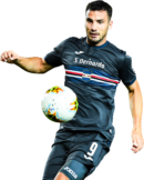 Federico Bonazzoli football render