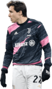 Federico Chiesa football render