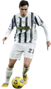 Federico Chiesa football render