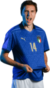 Federico Chiesa football render