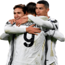 Federico Chiesa, Alvaro Morata & Cristiano Ronaldo football render