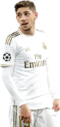 Federico Valverde football render