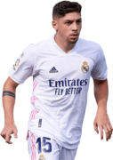 Federico Valverde football render