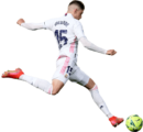 Federico Valverde football render