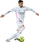 Federico Valverde football render