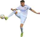 Federico Valverde football render