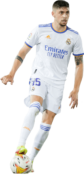 Federico Valverde football render