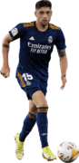 Federico Valverde football render