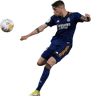 Federico Valverde football render