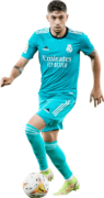 Federico Valverde football render