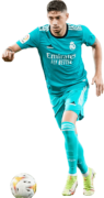 Federico Valverde football render