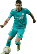 Federico Valverde football render